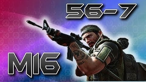 Black Ops: M16 ACOG [56-7] Gameplay and Commentary - Domination on Grid