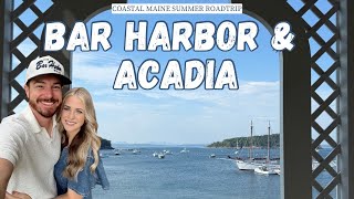 COASTAL MAINE SUMMER ROADTRIP ⚓️⛵️🦞 Acadia National Park, hiking, downtown Bar Harbor & more!