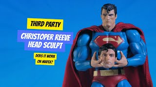 Improving on a Classic: Christopher Reeves Head Sculpt on Mafex Hush Superman (Among Others)