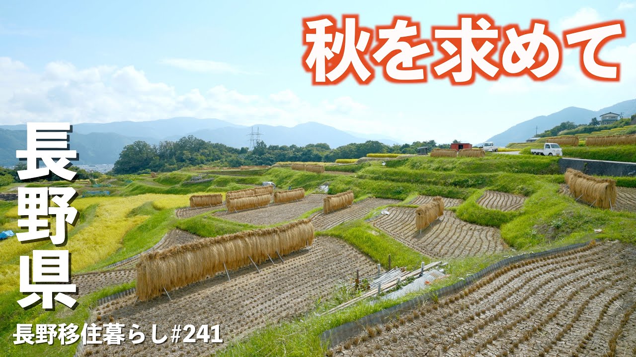 Moving to Nagano] Autumn has finally arrived, so I went to