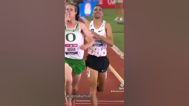 Cole Hocker win U.S OLYMPIC  trial in 1500 meter..