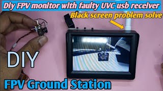Diy Fpv Monitor With Faulty Rotg01 Uvc Receiver Amazing Diy Fpv Ground Station