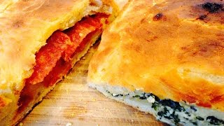 How To Make Cheesy Pepperoni & Spinach Calzones | Home Made | ThymeWithApril