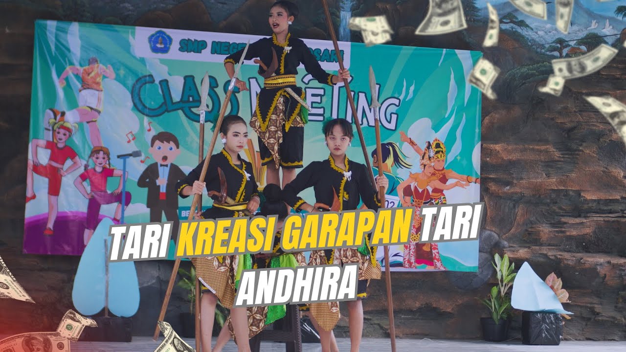 KELAS 7D SMPN 2 SINGOSARI !! Tari Kreasi Garapan Tari Andhira _ Komunitas Sigrak Delimo