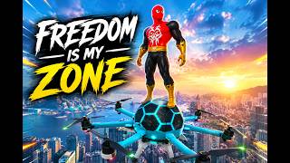 LUXURY SUV CAR EXTREME DRIVING 🚁🔥Flying Drone Adventure + Superhero Gameplay | Crazy Open World Fun