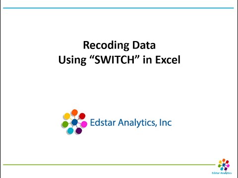 How to Recode Data in Excel