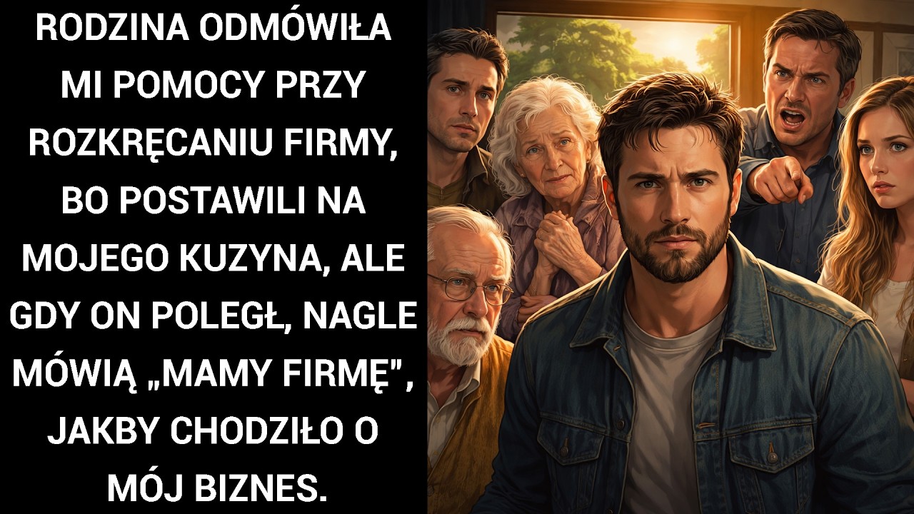 "Mówią, że cię kochają, ale nie wierzą, że dasz radę. Słyszałem to od własnych rodziców, gdy poprosiłem o pożyczkę na biznes. Miałem 34 lata, konkretny plan i dopieszczony biznesplan z zakresu...