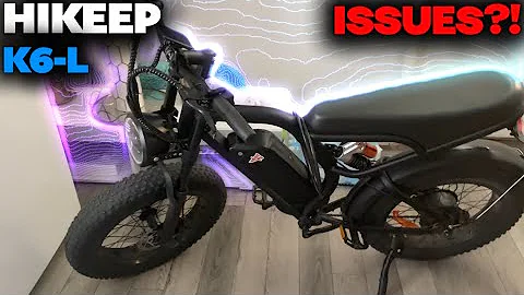 My ISSUES with the Hikeep K6-L Ebike