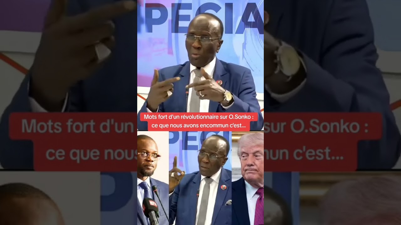 ⁣Mots Fort d'un Révolutionnaire SONKO #adamo #presiden2024 #xalaattv #seneweb #news #live #afric