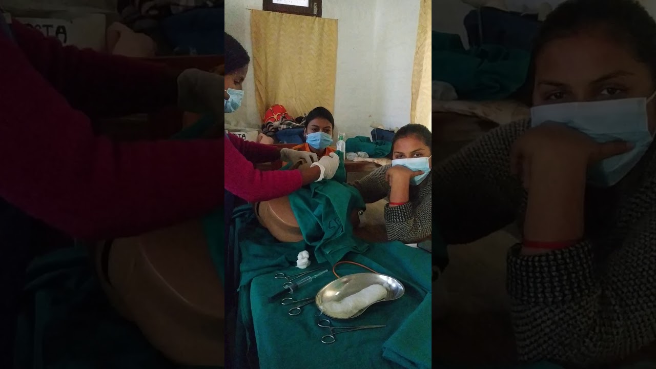 Doing skills practices on Bleeding control, Breech Delivery & MVA procedure...!!!