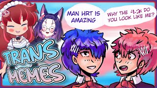 Very Cozy & Cuddly TRANS Memes  🏳️‍⚧️💙 [r/traa & r/egg_irl] feat. @KatfeFoxTale