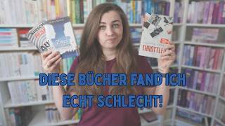 I wanted to love them, but it just didn't work out // Disappointing books