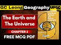 GC Leong Geography Chapter 1 One Shot | The Earth and the Universe | UPSC • PCS • SSC 2026