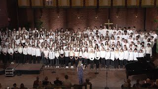 Sollentuna Musikklasser framför 2024 års vårkonsert.