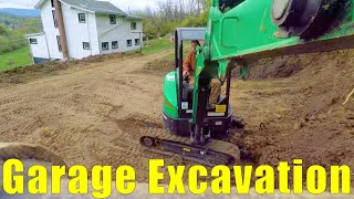 Garage Build #1 - Excavation
