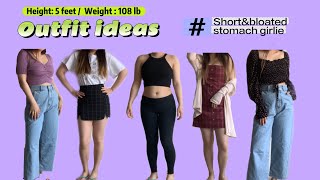 7 Outfit Ideas For Short & Bloated Belly Girlie Chubby