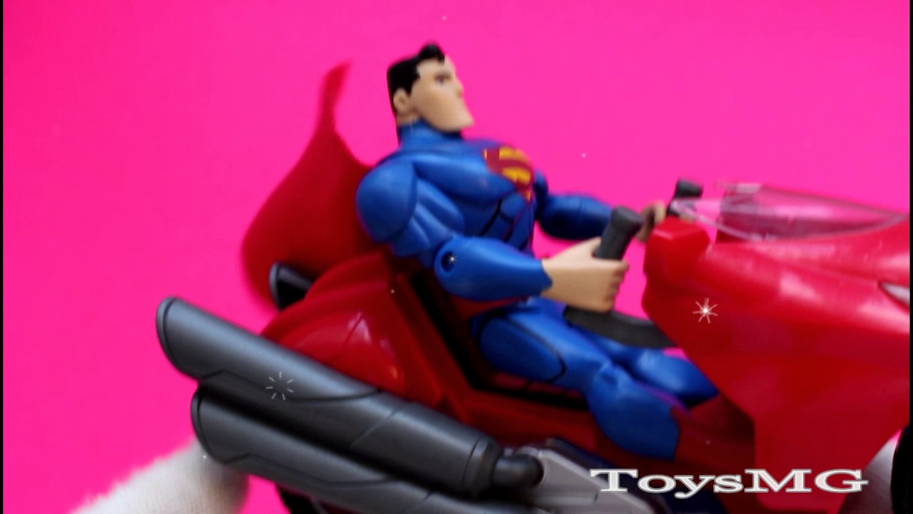 superman motorcycle toy