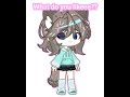 What do you like? 何が好き? #gachaclub #gachalife #AiScReam #chibimation