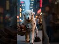 The poor puppy is going out for job but suddenly her mother is going somewher #sad #viral #trending