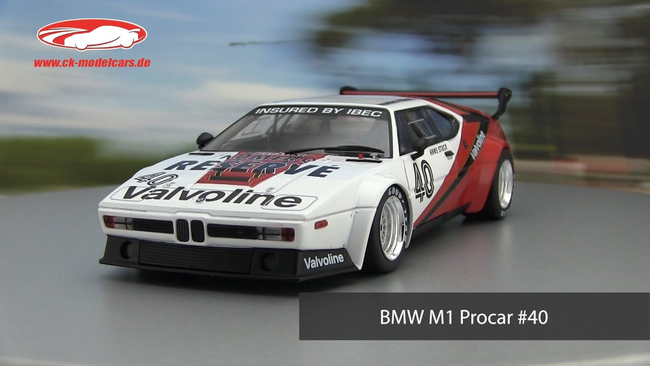 Werk83 1:18 BMW M1 Procar #40 勝者 Monaco ProCar Serie 1980 Hans ...