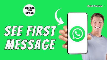 How to See First Message on WhatsApp Without Scrolling