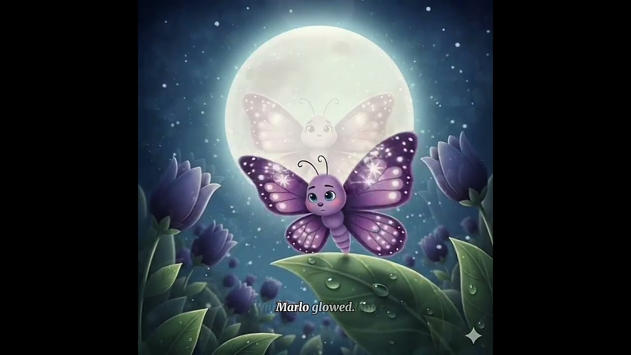 Marlo the Midnight Butterfly 🦋 | A Gentle Bedtime Story for Kids