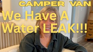 Transit Camper Van Water Leak