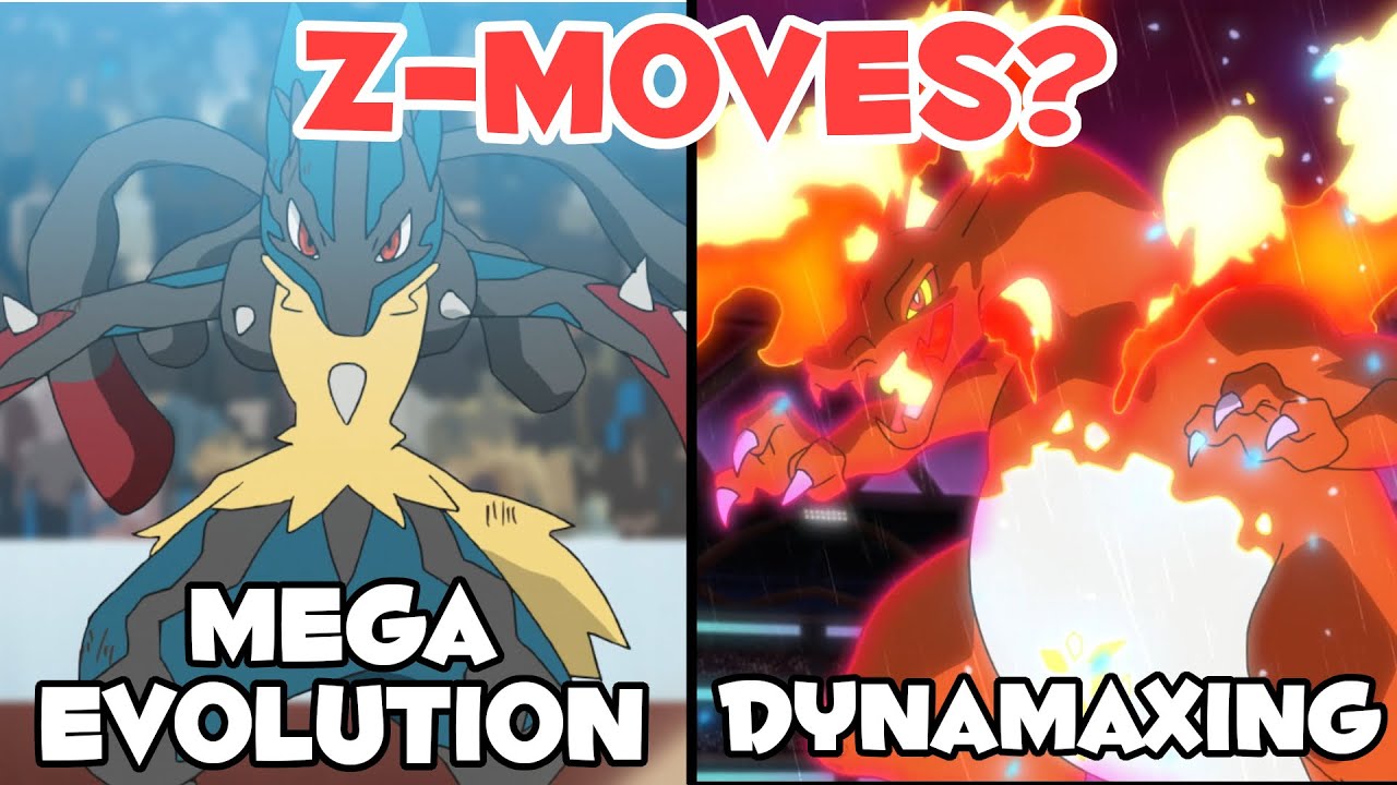 Dynamax, Mega Evolution, and... Z-Moves in Pokemon Journeys? | Pokemon ...