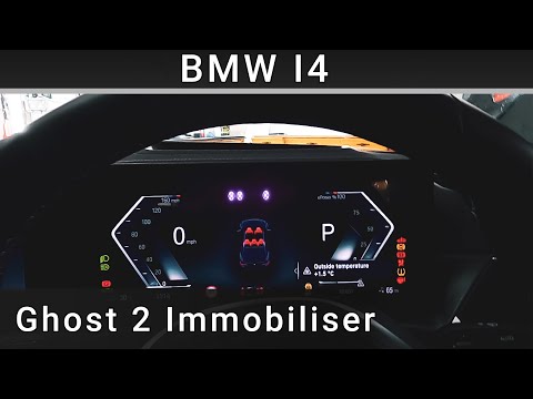 BMW i4 2022 EV Ghost 2 Immobiliser Installation 🔒 | PIN Code Security Using Original Car Buttons
