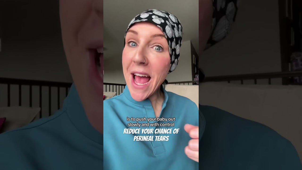 Breathing tip-reduce perineal tears with childbirth #birthtips #givingbirth #laboranddelivery #birth