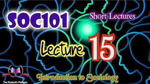 SOC101 | Lecture 15 | Life Course | Short Lecture VU Short Lectures | Midterm Final term Preparation