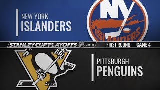 Recap: NYI vs PIT  First Round  Game 4   Apr 16,  2019