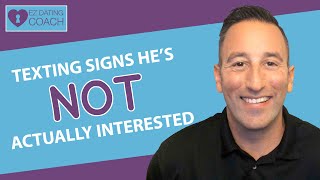 Texting Signs He's NOT Actually Interested