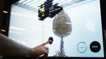 THE V presents TRANSLOOK® The World 1st Transparent Display Solution for Art Galleries and Museums