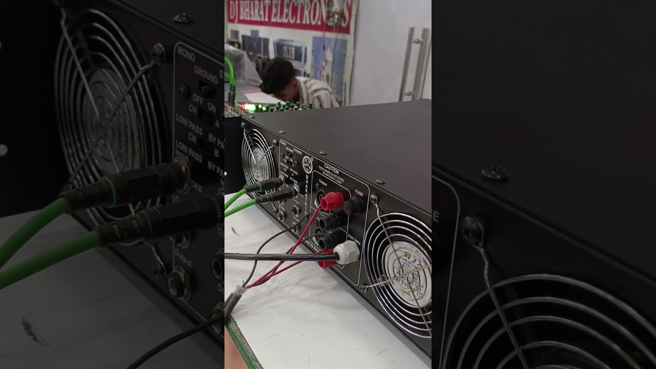 BHARAT KING CA20 ONLY 25900/- APRO 6000 WATT AMPLIFIER POWER DJ AMPLIFIER