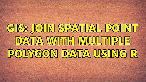 GIS: Join spatial point data with multiple polygon data using R (3 Solutions!!)