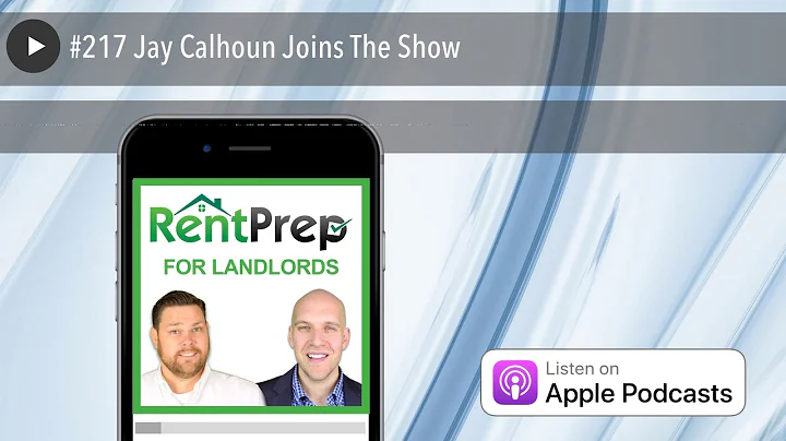 #217 Jay Calhoun Joins The Show