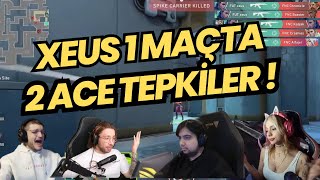 STREAMER REACTIONS TO INCREDIBLE ZEUS ACES | FNC VS FUT ZEUS 2 ACES REACTIONS VALORANT