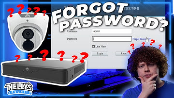How to Reset Passwords for NVR or Security Camera! Quick Step-by-Step Guide (Uniview)