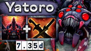 :    ,  ! - Yatoro Broodmother 7.35 DOTA 2
