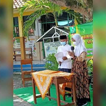 Peringatan Maulid Nabi Muhammad SAW-SDN Medono 07 Kota Pekalongan