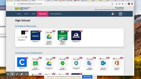 how to access Ilearn from teach hub
