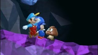 New Super Mario Bros. Wii Netplay 5 (ft. my friend Lilly)