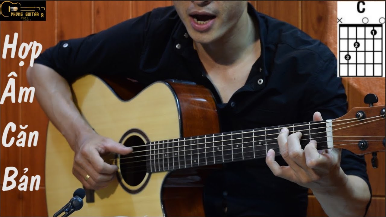 [Guitar Vỡ Lòng #6] | HỢP ÂM ĐÔ TRƯỞNG | Phong Guitar Bmt - youtube