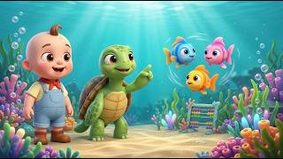 Count the Fish in Ocean Class 🐠🌊 🏫 Counting Song for Kids | Ocean Animals & Nursery Rhymes