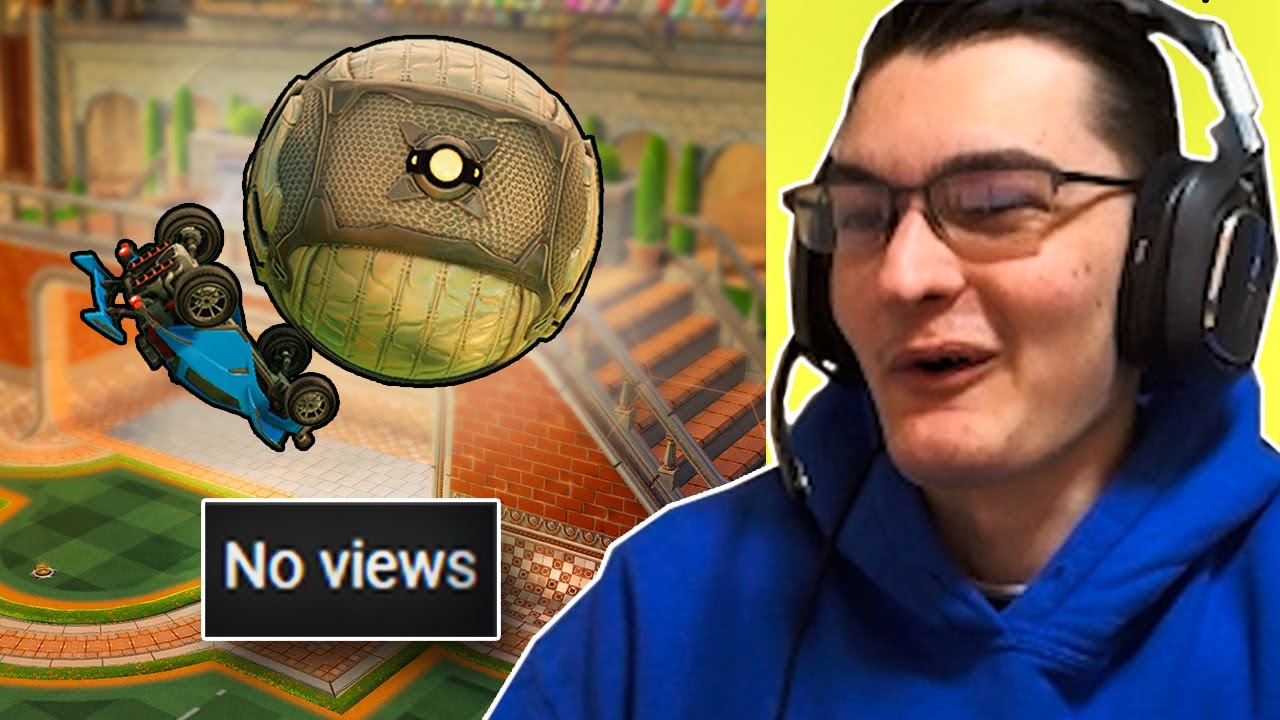 Reacting To Rocket League Montages With 0 Views
