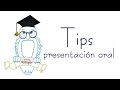 Tips para una presentación oral