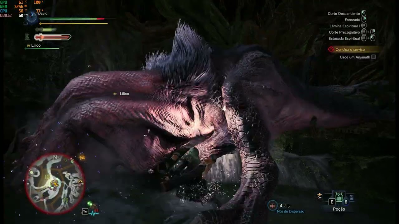 Monster Hunter World - R5 5500 RX580 2048SP 32GB DDR4