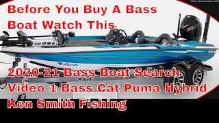 Bass Cat Puma Hybrid Review Video 1 - Before You Buy A Bass Boat Watch This - 2020 Bass Boat Search