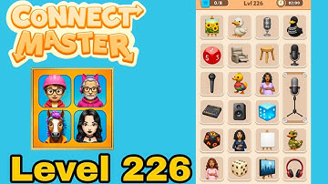 Connect master match puzzle level 226 solution walkthrough 